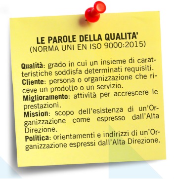 le parole della qualità